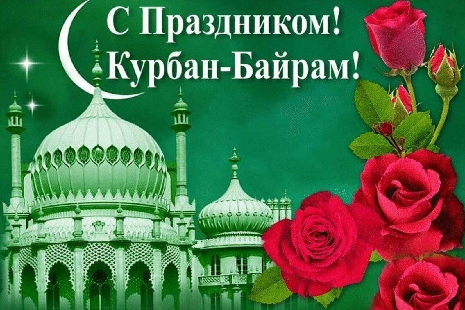 Поздравляю от души всех мусульман с праздником Курбан - Байрам!.