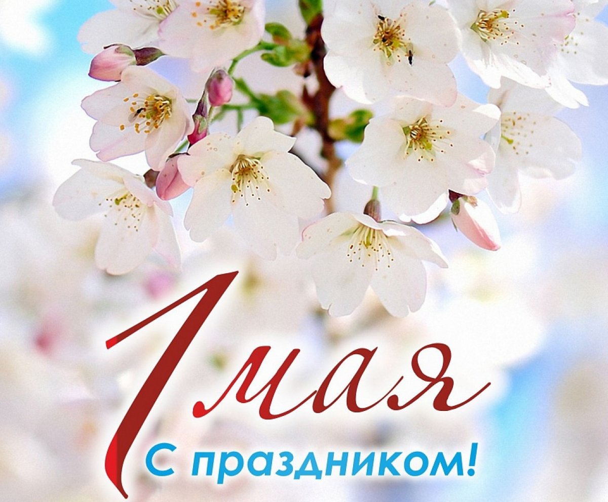 С Днем Весны и Труда!.